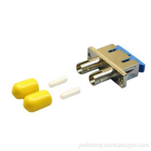 ST fiber optic adapter, applied for LAN and CATV
